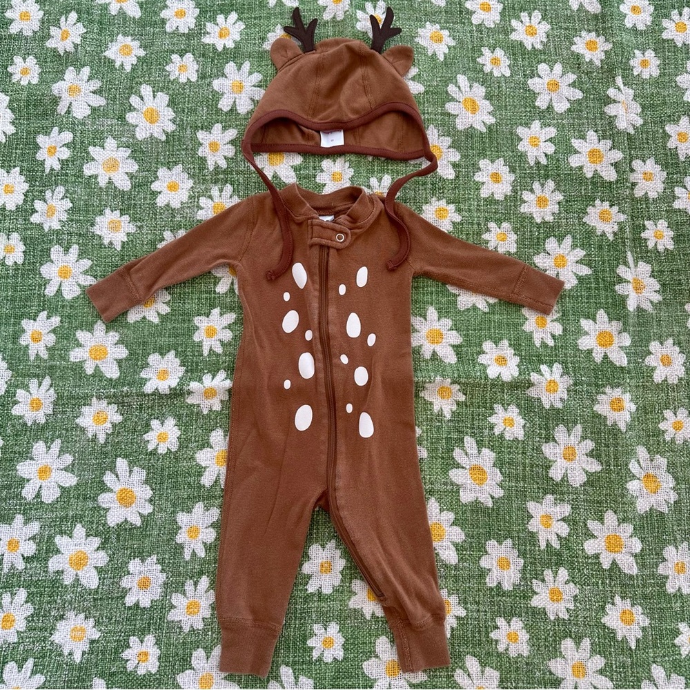 Hanna Anderson Baby Reindeer Outfit